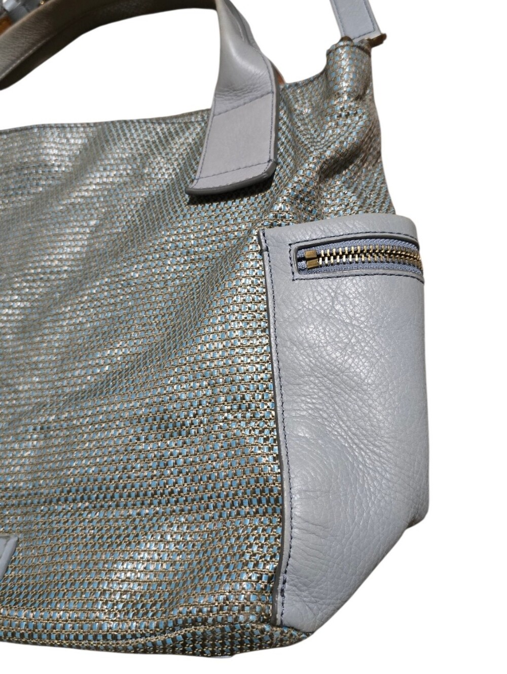 Fossil Emerson Straw Satchel - Picture 6 of 10